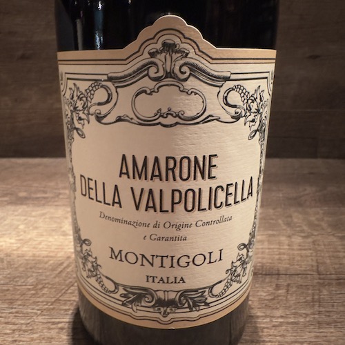 Amarone della Valpolicella Montigoli　アマローネ・デッラ・ヴァルポリチェッラ・モンティゴーリ 2018