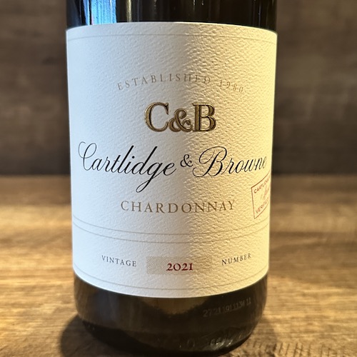 Cartlidge & Browne Chardonnay　カートリッジ&ブラウン シャルドネ 2021