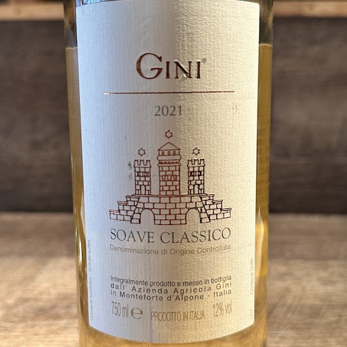 Gini Soave Classico 2021　ジーニ ソアーヴェ・クラシコ