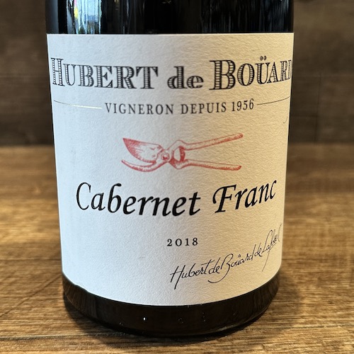 HUBERT de BOUARD Cabernet Franc　カベルネ･フラン ユベール･ド･ブアール 2018