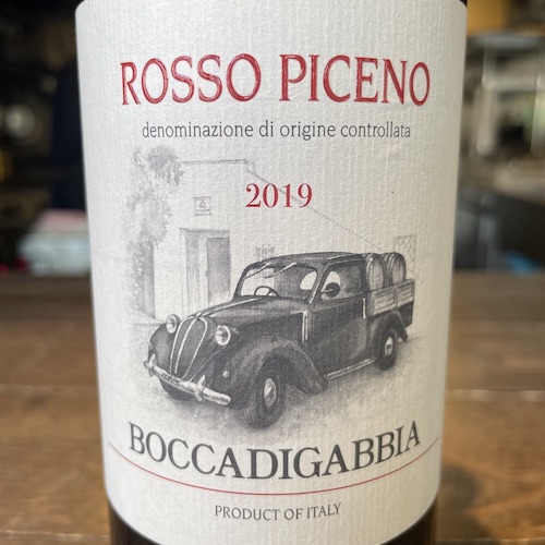 Boccadigabbia  Rosso Piceno 2019 ロッソ・ピチェーノ