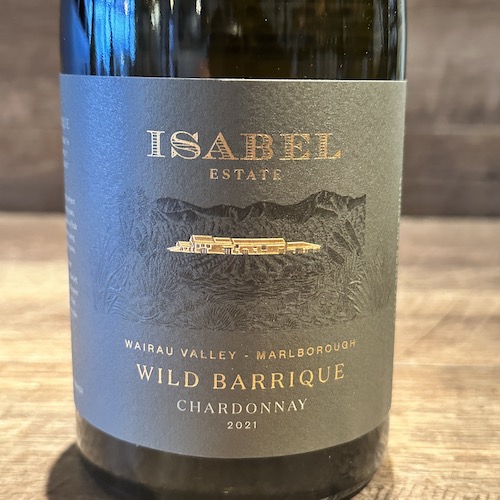 ISABEL Estate Vineyard Marlborough Wild Barrique Chardonnay 2021  マールボロ ワイルドバリック シャルドネ