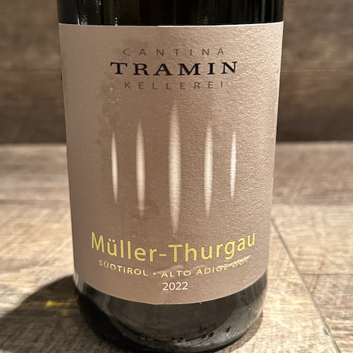 Tramin Muller Thurgau　ミュラー・トゥルガウ 2022