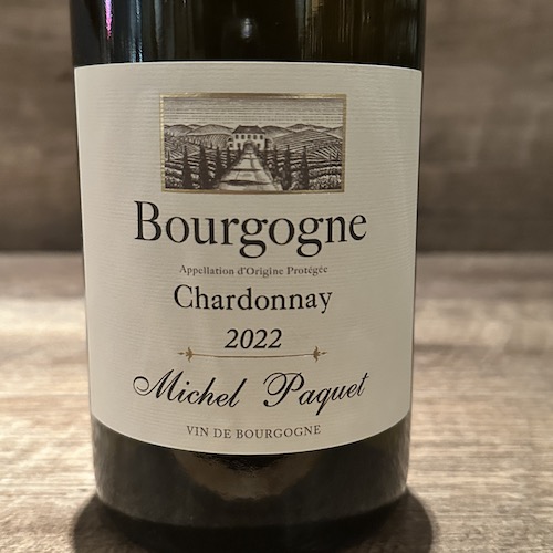 Famille Paquet Bourgogne Chardonnay　ブルゴーニュ・シャルドネ 2022