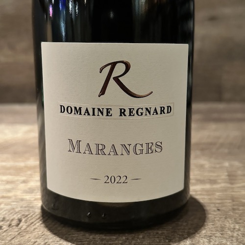 Dom.Regnard Maranges le Bas des Loyères　マランジュ･ル･バ･デ･ロワイエール 2022