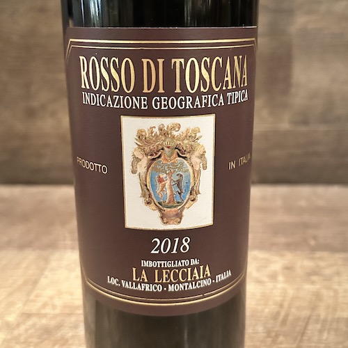 Lecciaia Rosso di Toscana　ロッソ･ディ･トスカーナ 2018