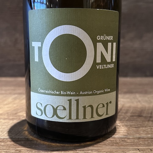 Weingut Soellner Toni Grüner Veltliner　トーニ・グリューナー・ヴェルトリーナー 2023