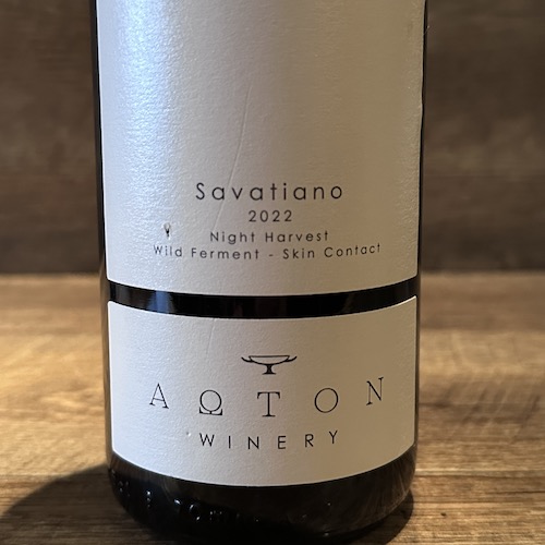 Aoton Winery Savatiano　サヴァティアノ 2022