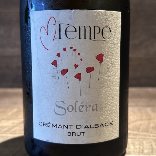 Marc Tempé Cremant D’Alsace Brut Nature Sorela　クレマン･ダルザス･ブリュット･ソレラ