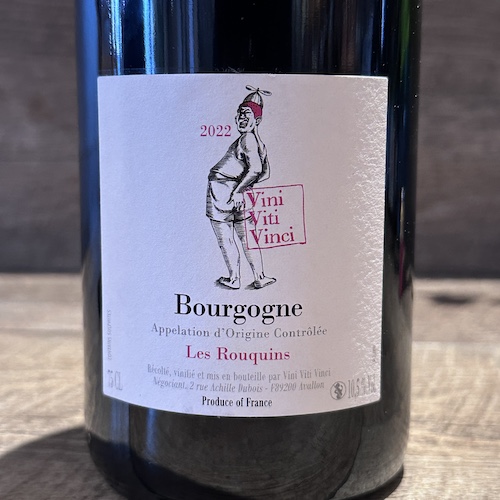 Vini Viti Vinci Bourgogne Rouge Les rouquins　ブルゴーニュ･レ･ルカン･ルージュ 2022