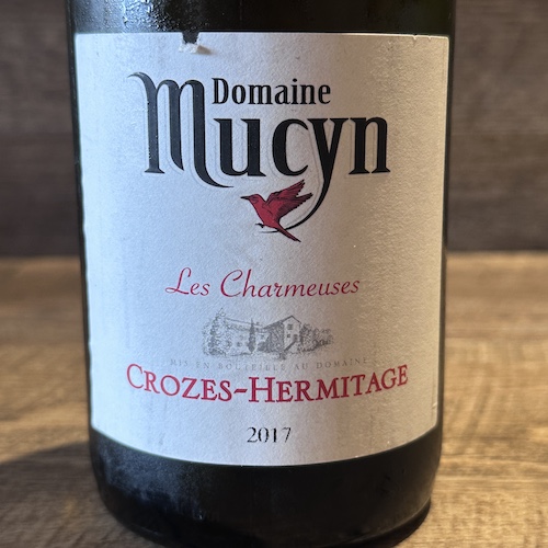 Dom. Mucyn Crozes Hermitage Blanc Les Charmeuses　クローズ･エルミタージュ ブラン シャルムーズ 2017