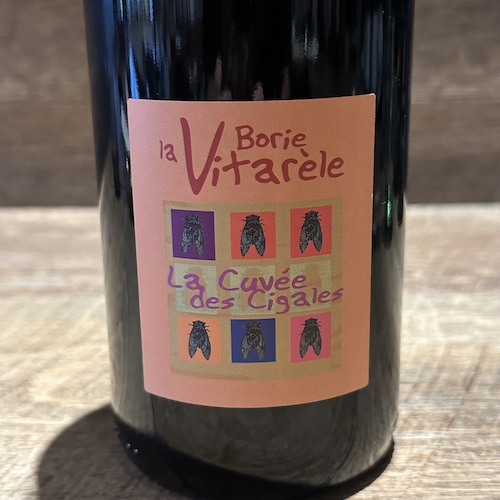 Borie la Vitarèle Pays d’Hérault La Cuvée des Cigales　ペイ･デロー･ラ･キュヴェ･デ･シガル 2023
