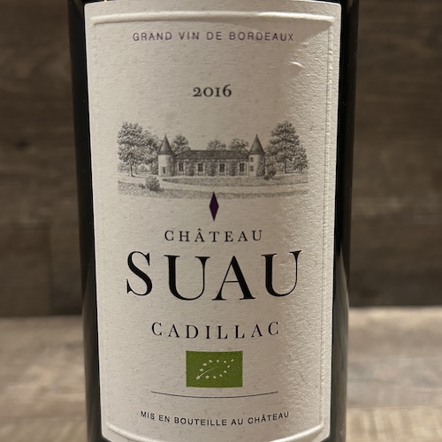 Ch.Suau Cadillac Rouge　カディヤック･コート･ド･ボルドー 2016