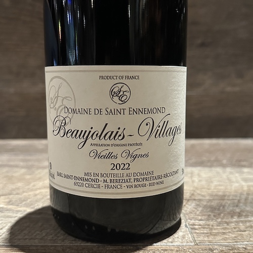 Domaine de Saint-Ennemond Beaujolais-Villages ボジョレー・ヴィラージュ 2022