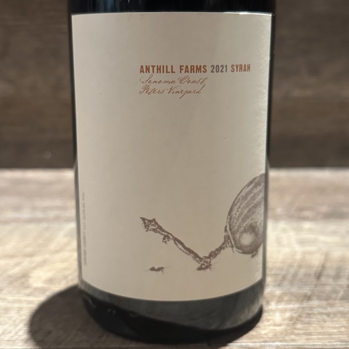 Anthill Farms Syrah Peters Vyd　シラー ピータース･ヴィンヤード 2021