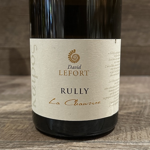 Dom.Lefort Rully La Chaume Blanc リュリー ラ・ショーム・ブラン 2016