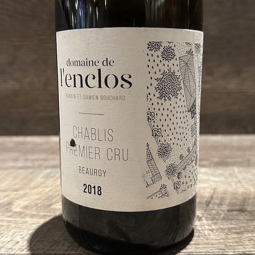 Dom. l’Enclos Chablis 1er Cru Beauroy　ドメーヌ･ド･ランクロ シャブリ 1er クリュ ボーロワ 2018