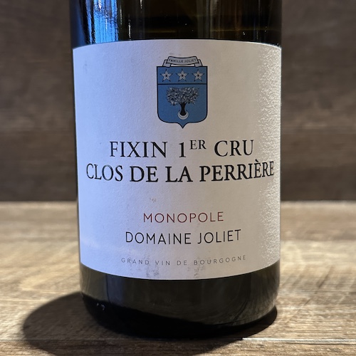 Joliet Fixin Blanc 1er Cru Clos de la Perriere フィサン ブラン プルミエ・クリュ クロ・ド・ラ・ペリエール 2022