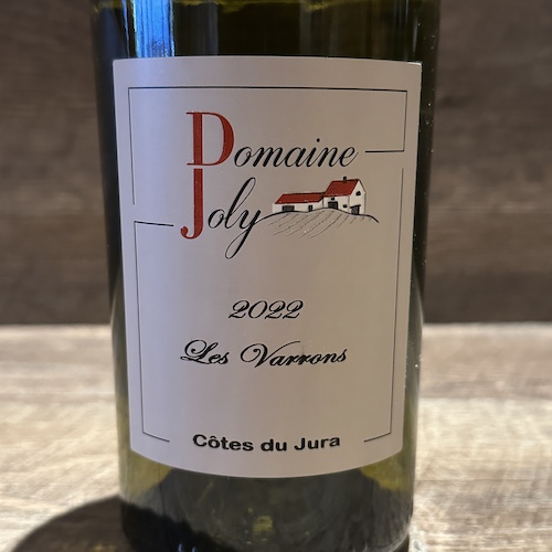 Cédric Joly Côtes du Jura blanc Les Varrons ブラン・レ・ヴァロン 2022