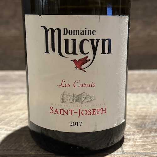 Dom. Mucyn Saint Joseph Les Carats　サン･ジョセフ ブラン 2017
