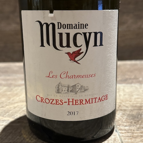 Dom. Mucyn Crozes Hermitage Blanc Les Charmeuses　クローズ･エルミタージュ ブラン シャルムーズ 2017