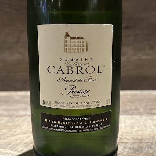 Dom. Cabrol Picpoul de Pinet Prestige ピクプール・ド・ピネ プレスティージュ 2024