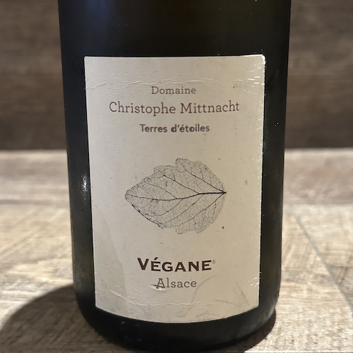 Terres d’etoiles Cuvée VEGANE　キュヴェ･ヴェガンヌ 2019