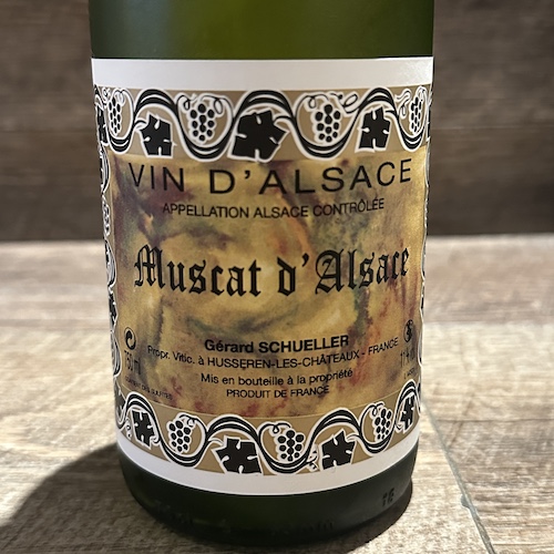 Gérard Schueller et Fils Muscat d’Alsace　ミュスカ･ダルザス 2023