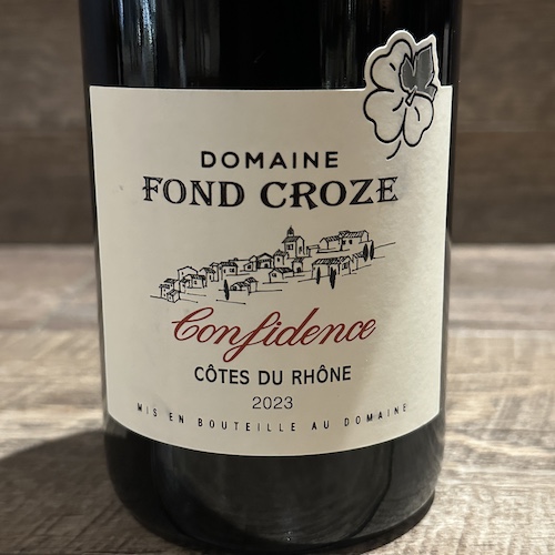 Fond Croze  Cuvee Confidence　キュヴェ･コンフィダンス 2023