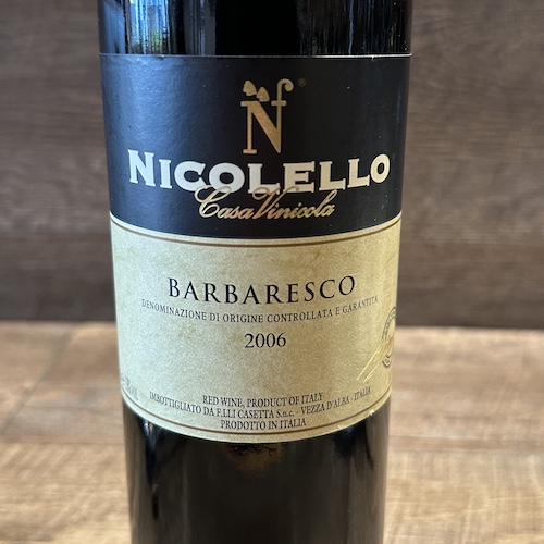 Casa Vinicola Nicolello Barbaresco バルバレスコ 2006
