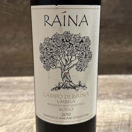 Cantina Raina Canpo di Umbria Rosso　カンポ･ディ ウンブリア･ロッソ 2019