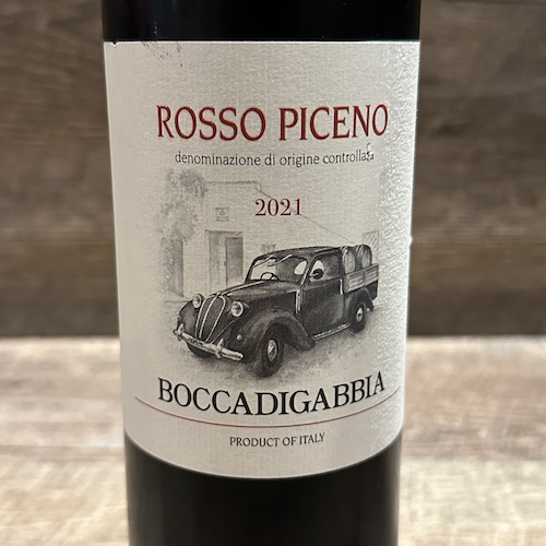 Boccadigabbia Rosso Piceno ロッソ・ピチェーノ 2019