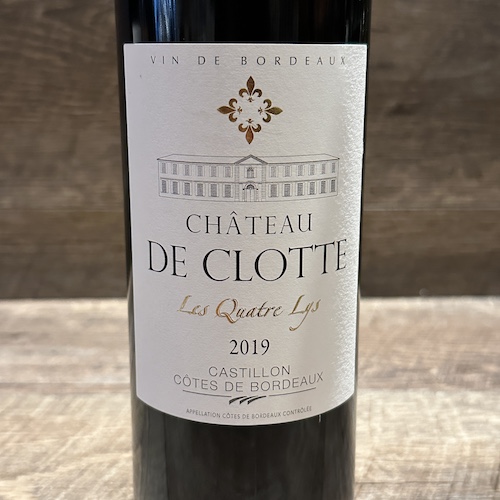 Ch.de Clotte Les Quatre Lys　レ･キャトル･リ 2019